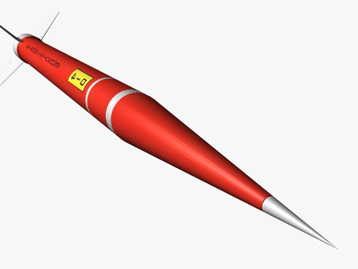 orion ii rocket 3d model 3ds dxf fbx blend cob dae x  obj 208634