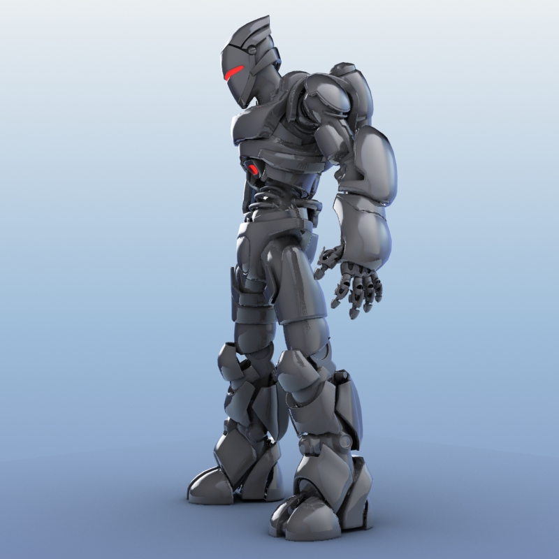 Robot 01 3D Model – Buy Robot 01 3D Model  FlatPyramid