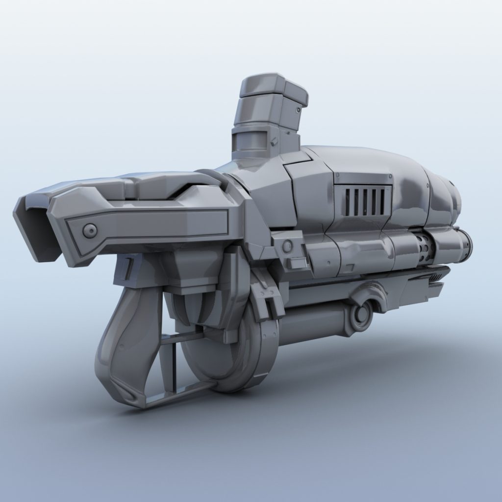 Gun 3 d