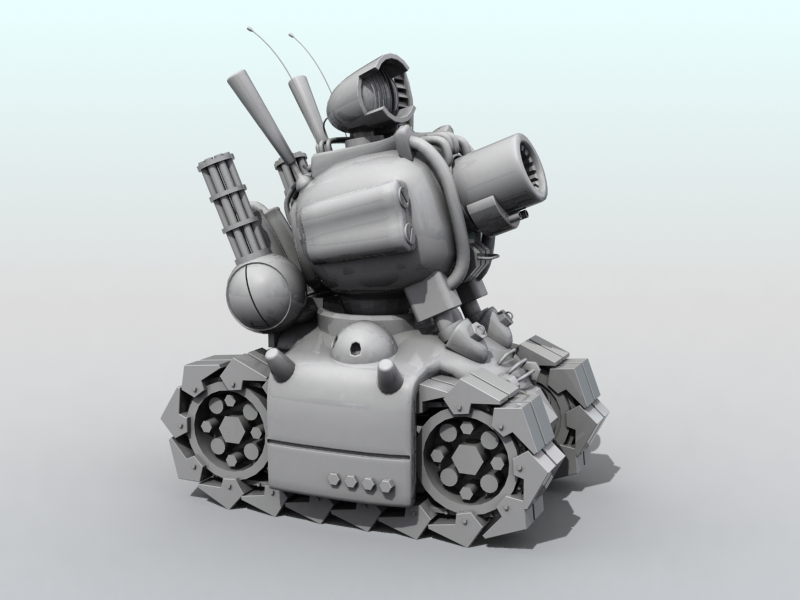 marvel tank metal model