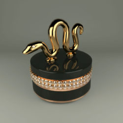 jewelry box snake hangzhou 3d model max obj 208734