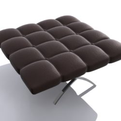 leather stool 3d model max fbx obj 208817
