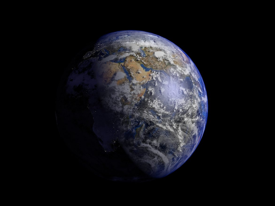 earth 3d model 3ds fbx blend dae obj 209731