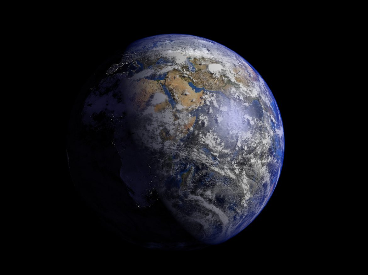earth 3d model 3ds fbx blend dae obj 209735