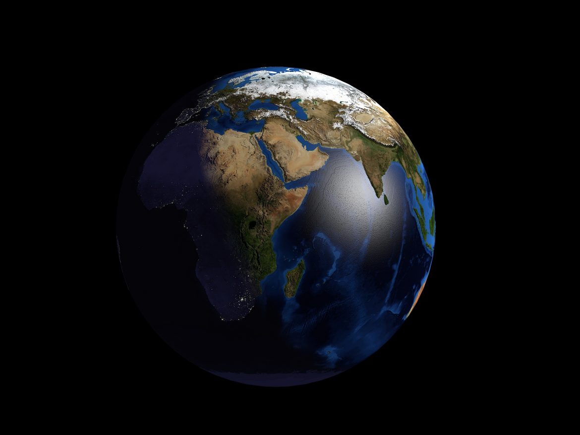 earth 3d model 3ds fbx blend dae obj 209737