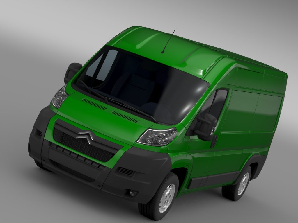 Citroen Relay Van L2H2 20062014 3D Model FlatPyramid