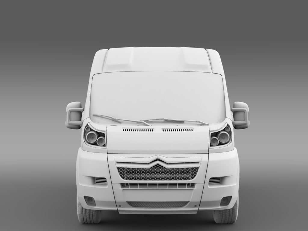 Citroen Relay Window Van L3H2 20062014 3D Model FlatPyramid