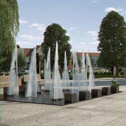 Animated Fountain 3D Model Free Download - FlatPyramid