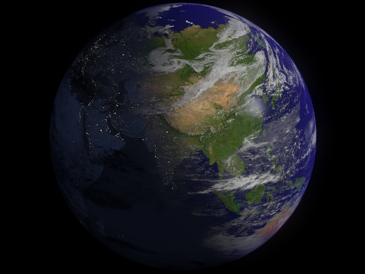 earth 21k 3d model 3ds fbx blend dae obj 210255