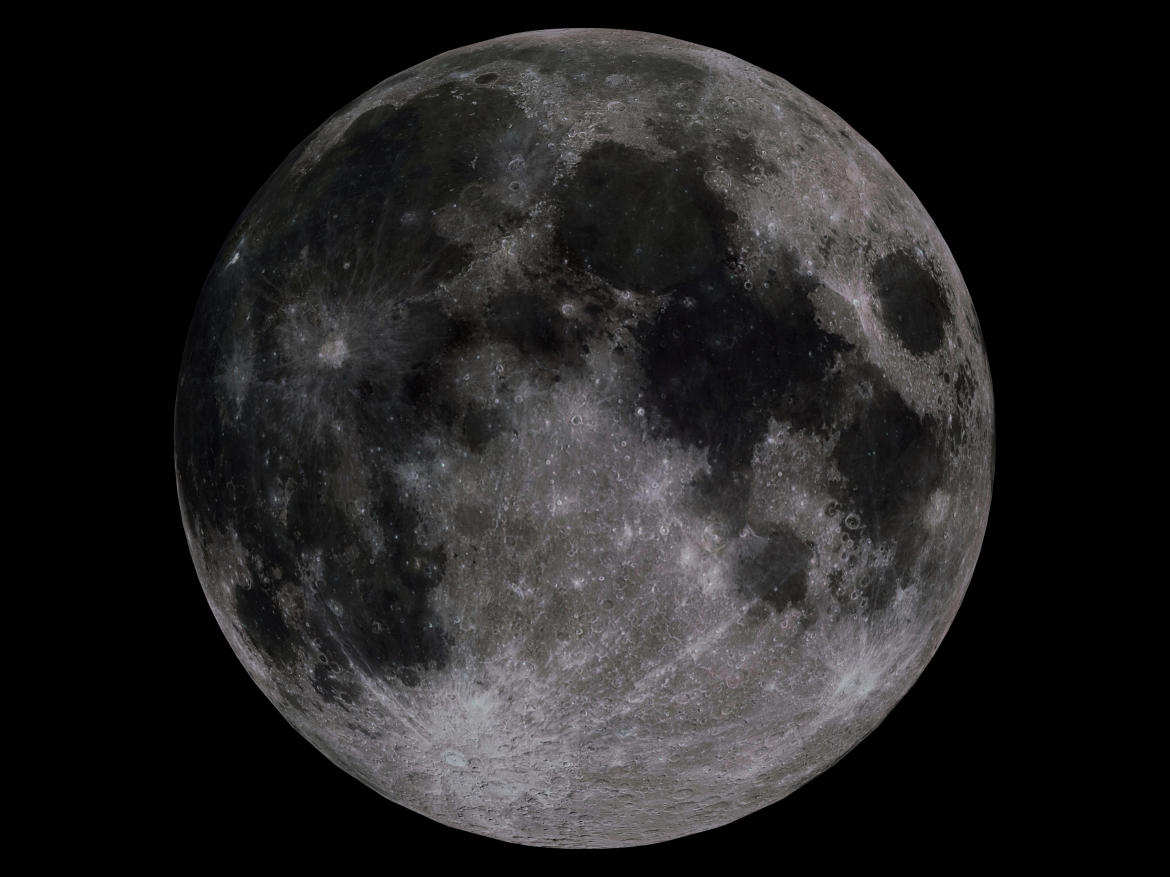 moon 4k 3d model 3ds fbx blend dae obj 210478