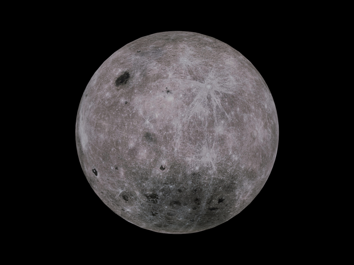 moon 4k 3d model 3ds fbx blend dae obj 210480