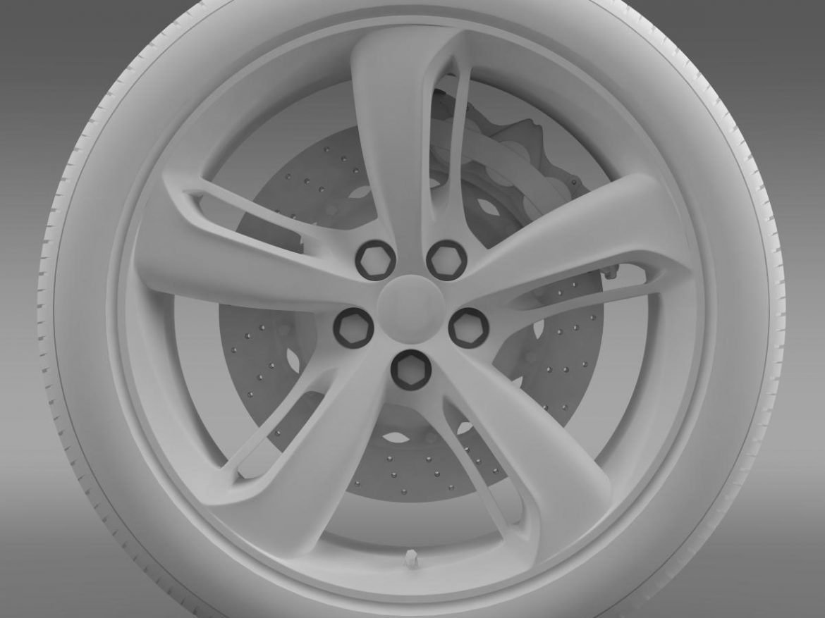 bentley continental gt speed 2015 wheel 3d model 3ds max fbx c4d lwo ma mb hrc xsi obj 210586