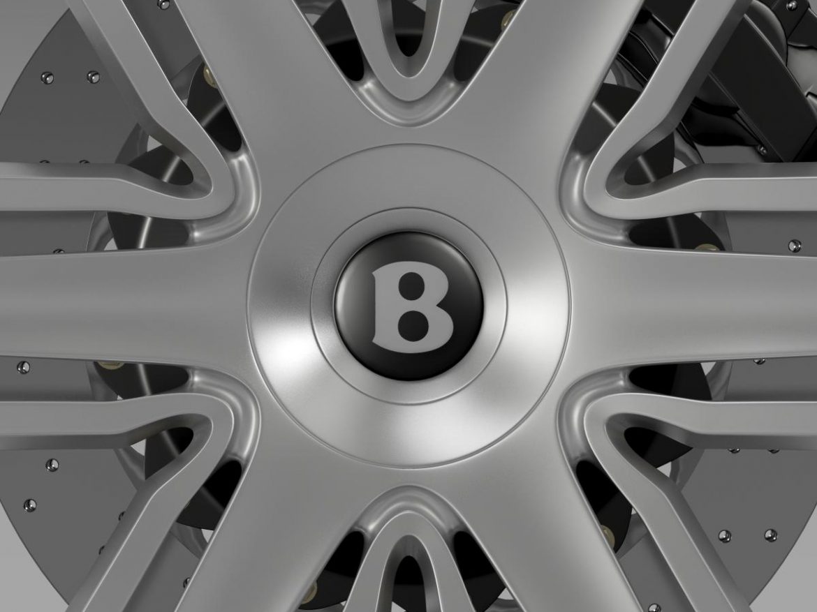bentley continental gtc 2015 wheel 3d model 3ds max fbx c4d lwo ma mb hrc xsi obj 210615