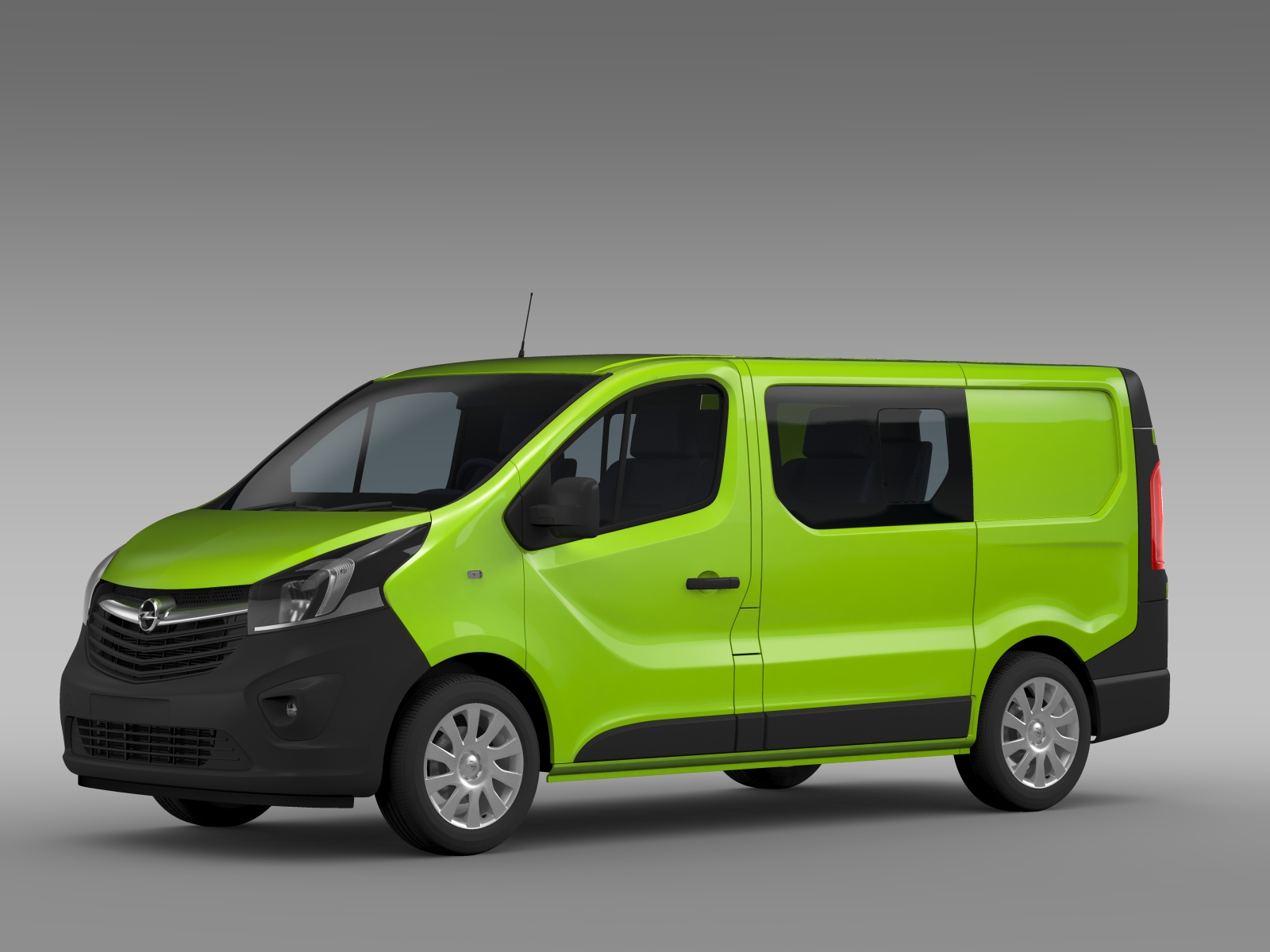 Opel Vivaro MultiVan EcoFlex 2015 3D Model | FlatPyramid