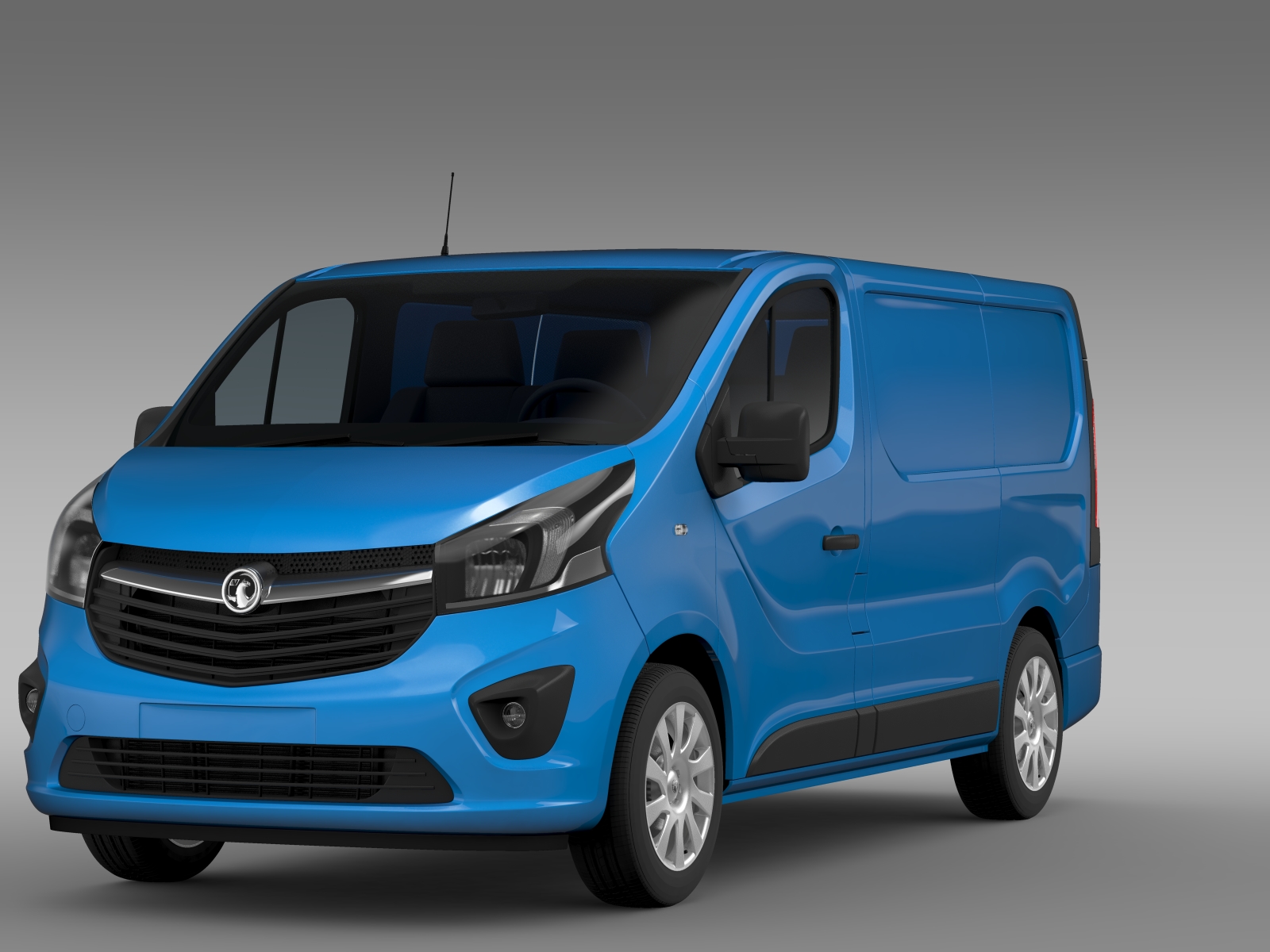Vauxhall Vivaro Van 2015 3D Model Buy Vauxhall Vivaro Van 2015 3D