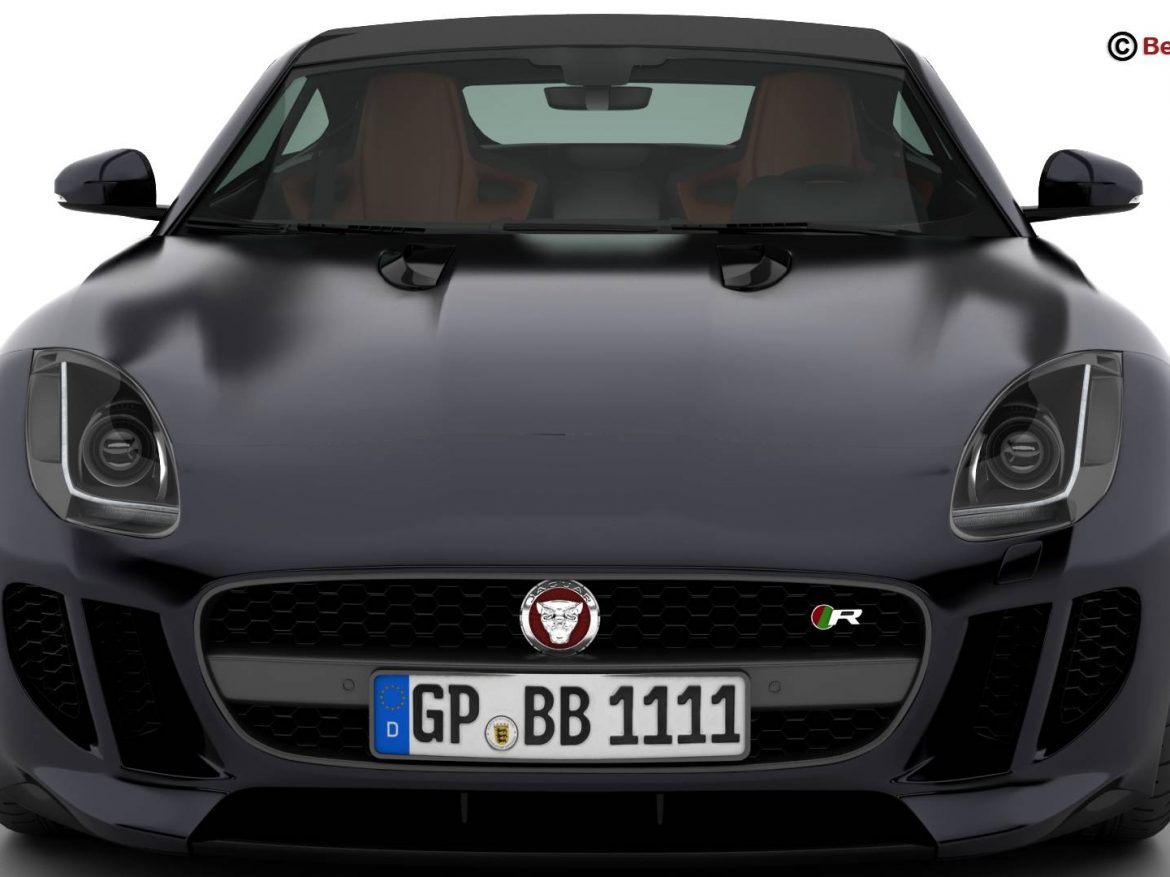 jaguar f type r coupe 2015 3d model 3ds max fbx c4d lwo ma mb obj 212072