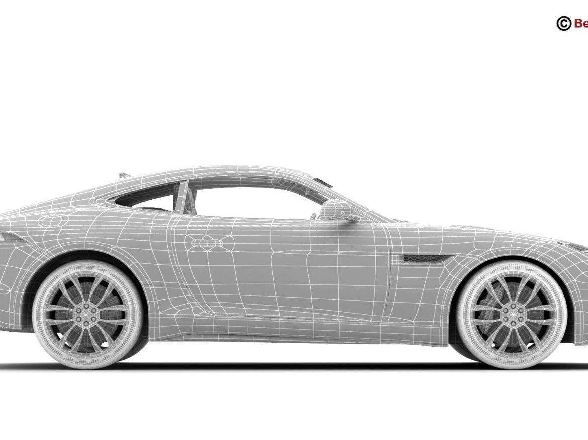 jaguar f type r coupe 2015 3d model 3ds max fbx c4d lwo ma mb obj 212085