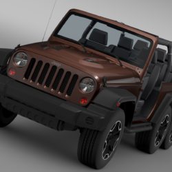jeep wrangler rubicon 6×6 2016 3d model 3ds max fbx c4d lwo ma mb hrc xsi obj 212112