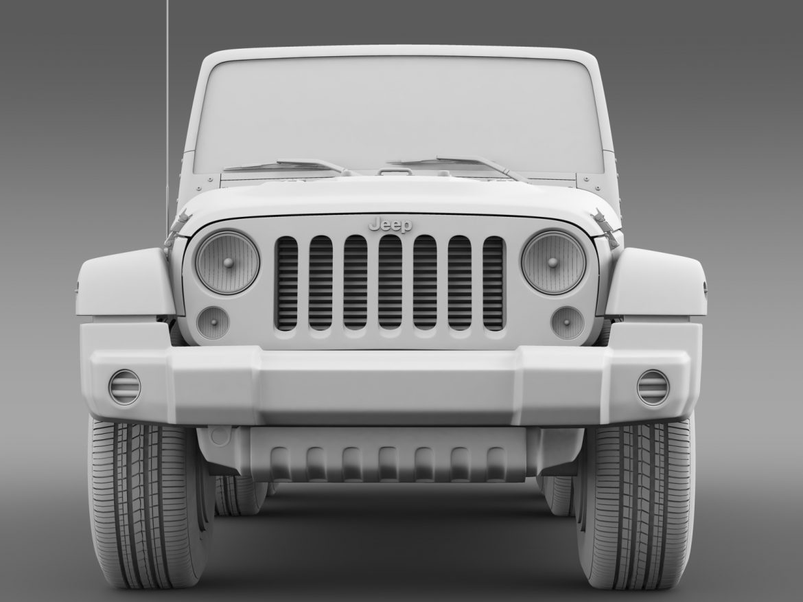 jeep wrangler rubicon 6×6 2016 3d model 3ds max fbx c4d lwo ma mb hrc xsi obj 212124