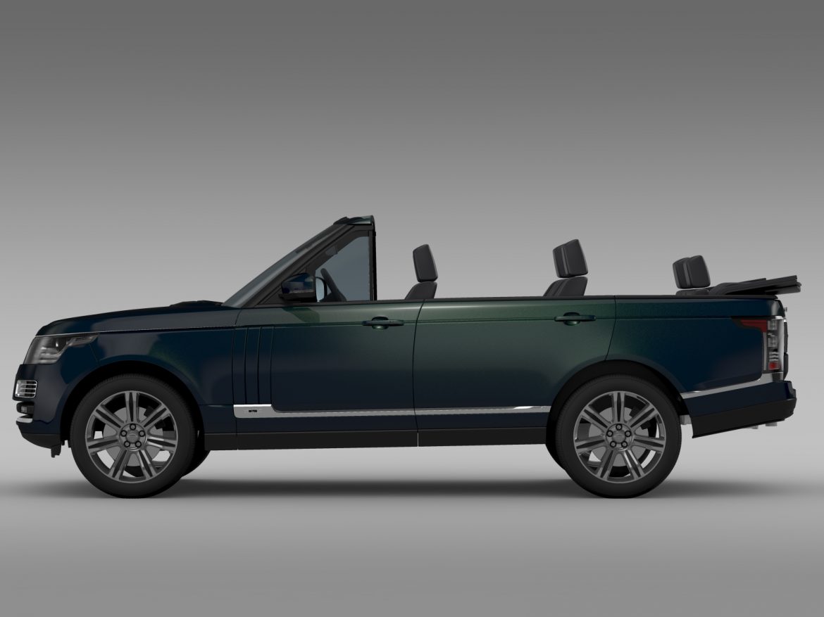 range rover autobiography black lwb cabrio l405 20 3d model 3ds max fbx c4d lwo ma mb hrc xsi obj 212157