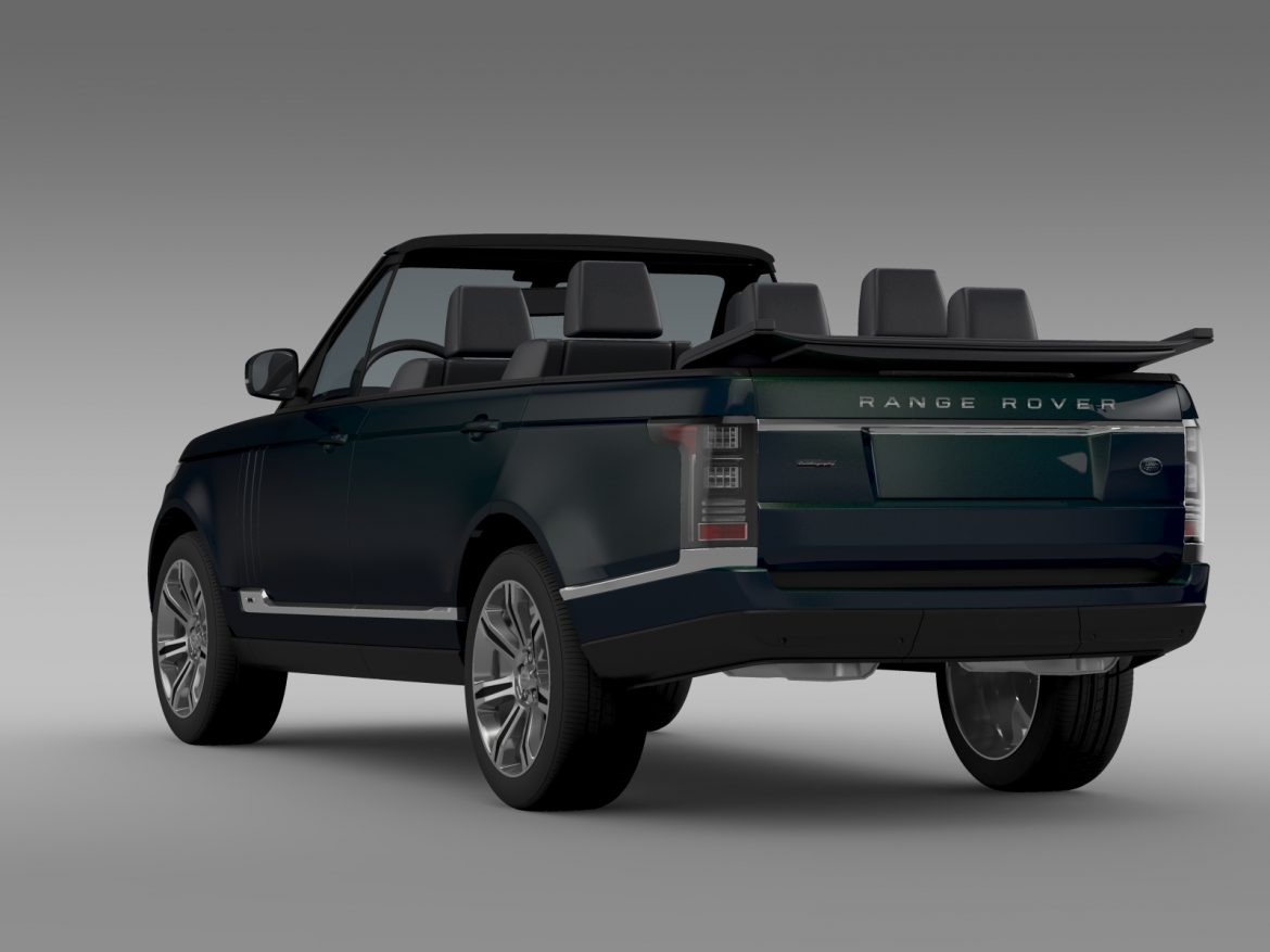range rover autobiography black lwb cabrio l405 20 3d model 3ds max fbx c4d lwo ma mb hrc xsi obj 212159