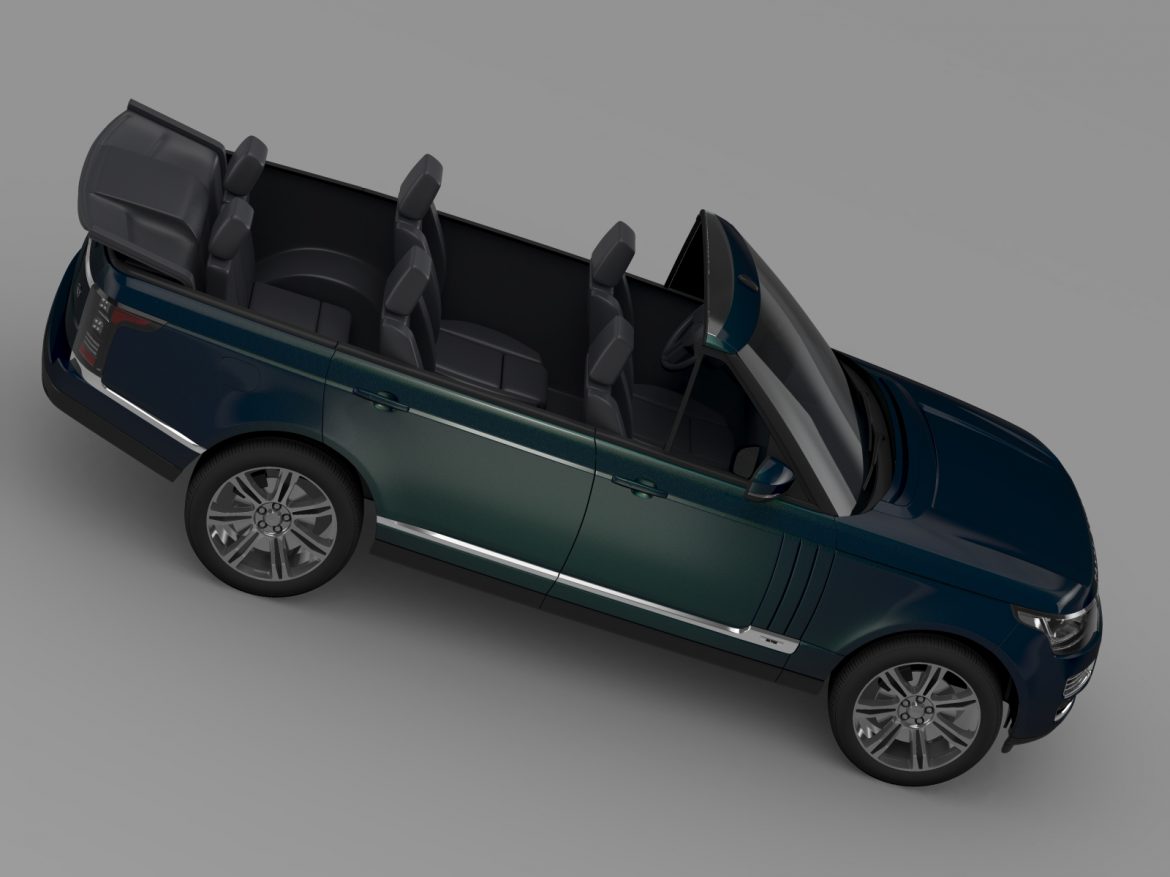 range rover autobiography black lwb cabrio l405 20 3d model 3ds max fbx c4d lwo ma mb hrc xsi obj 212162