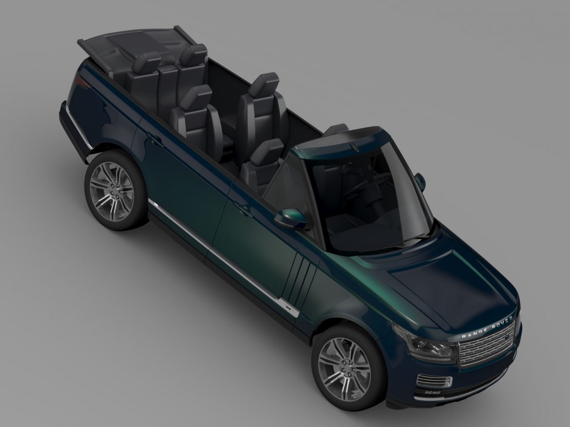range rover autobiography black lwb cabrio l405 20 3d model 3ds max fbx c4d lwo ma mb hrc xsi obj 212163