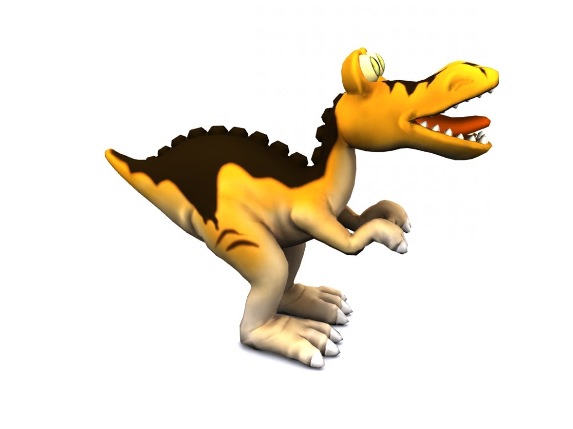 cartoon tyrannosaurus 3d model max fbx obj 212431