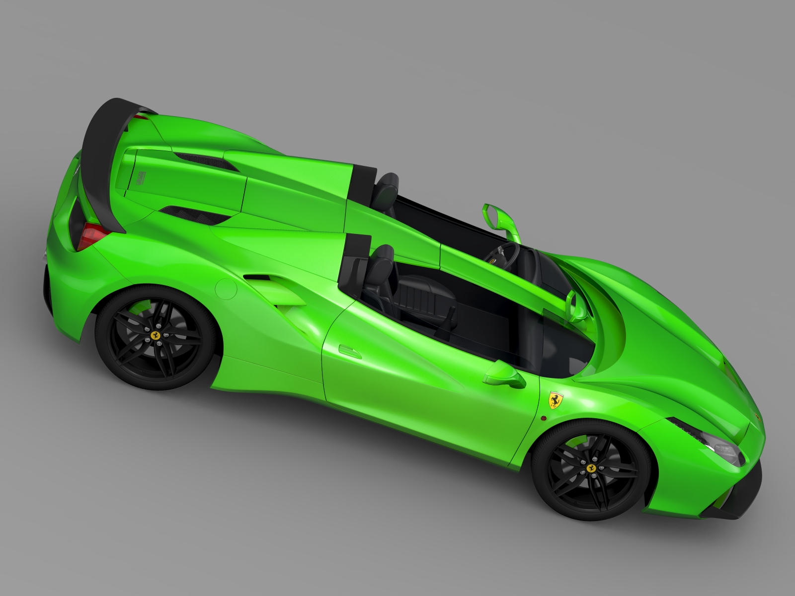 ferrari 488 3d model