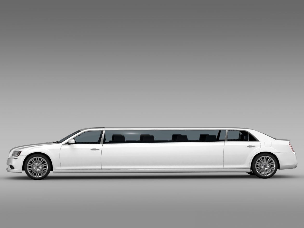 lancia thema limousine 3d model 3ds max fbx c4d lwo ma mb hrc xsi obj 212852