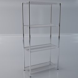 storage shelf 3d model max obj 213057