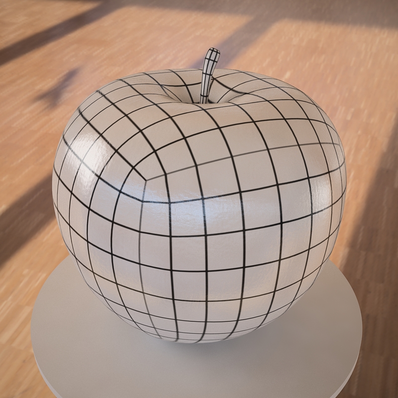 apple fruit 3d model max jpeg jpg obj 213473