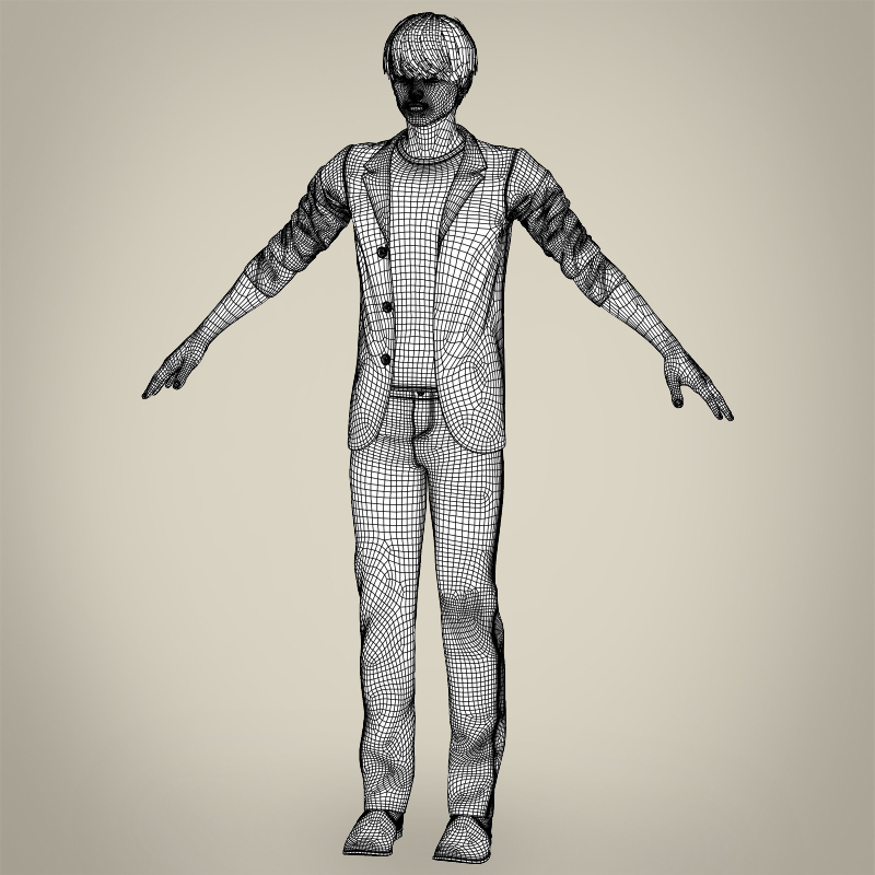 Realistic Handsome Teenage Boy 3D Model in Man 3DExport