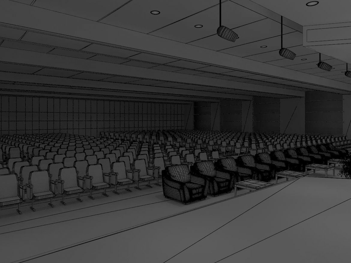 auditorium 029 3d model max dxf texture obj 215604