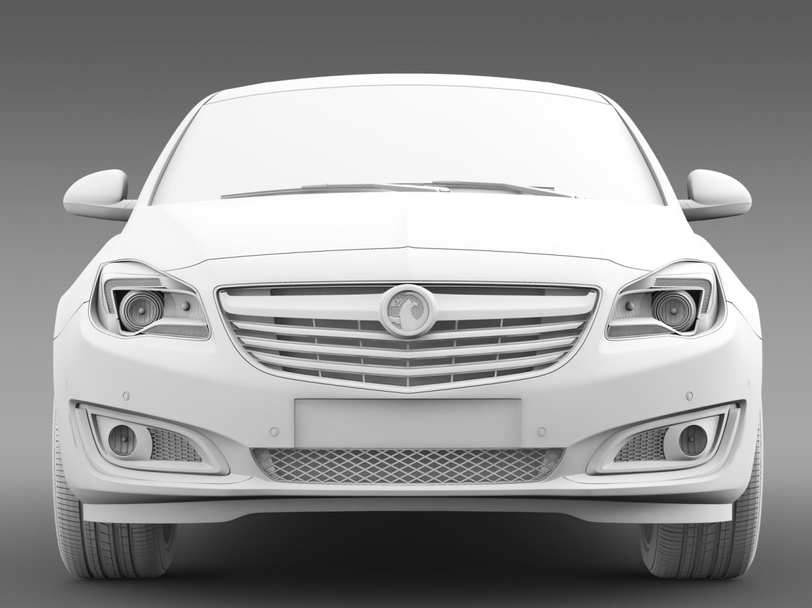 vauxhall insignia hatchback 2015 3d model 3ds max fbx c4d lwo ma mb hrc xsi obj 215621