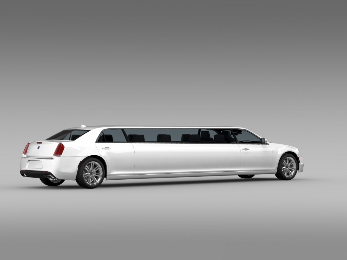 lancia thema limousine 2016 3d model 3ds max fbx c4d lwo ma mb hrc xsi obj 216149