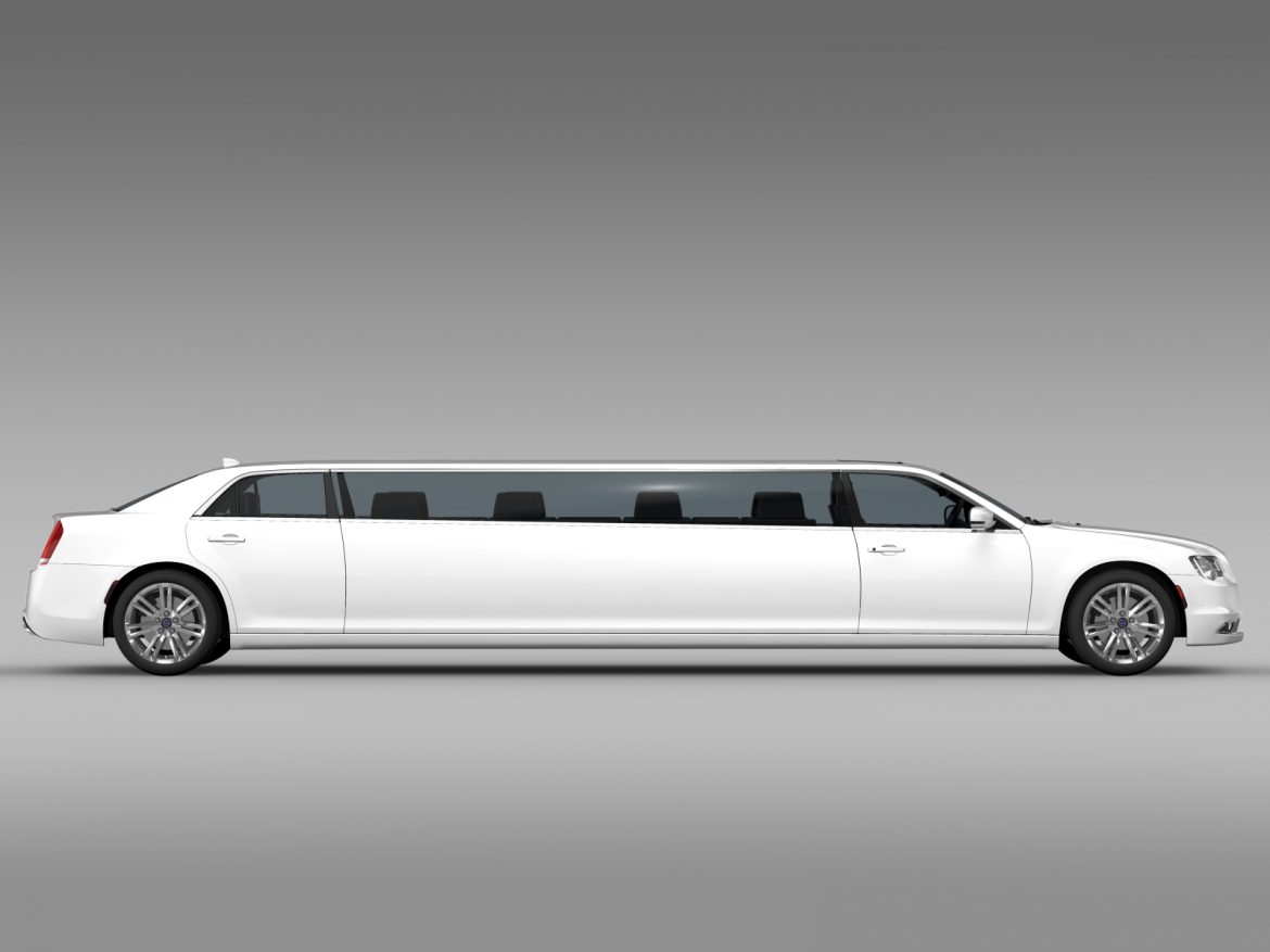 lancia thema limousine 2016 3d model 3ds max fbx c4d lwo ma mb hrc xsi obj 216150