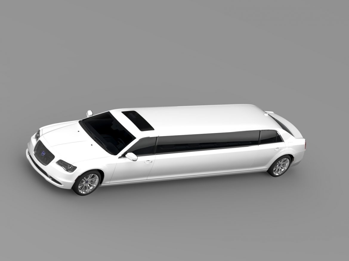 lancia thema limousine 2016 3d model 3ds max fbx c4d lwo ma mb hrc xsi obj 216154