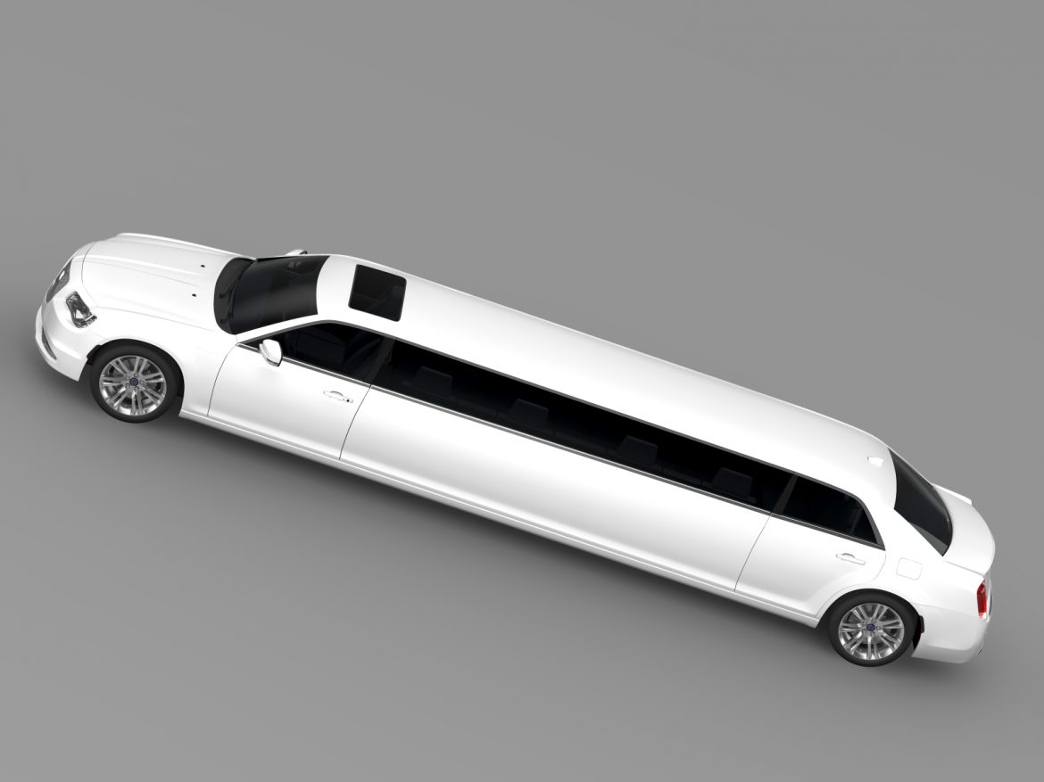 lancia thema limousine 2016 3d model 3ds max fbx c4d lwo ma mb hrc xsi obj 216155