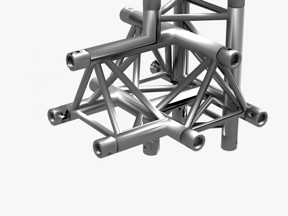 triangular trusses (collection 55 modular pieces) 3d model 3ds max dxf fbx c4d dae texture obj 216227