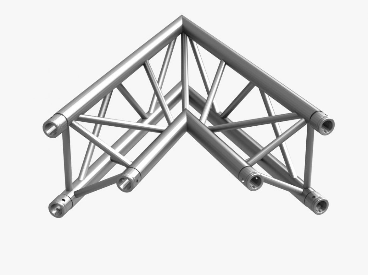 triangular trusses (collection 55 modular pieces) 3d model 3ds max dxf fbx c4d dae texture obj 216231