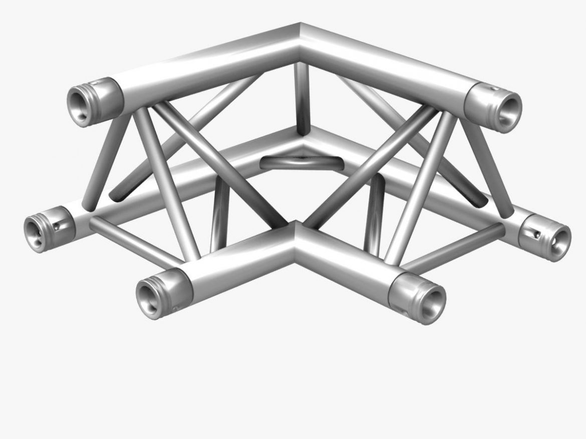triangular trusses (collection 55 modular pieces) 3d model 3ds max dxf fbx c4d dae texture obj 216234