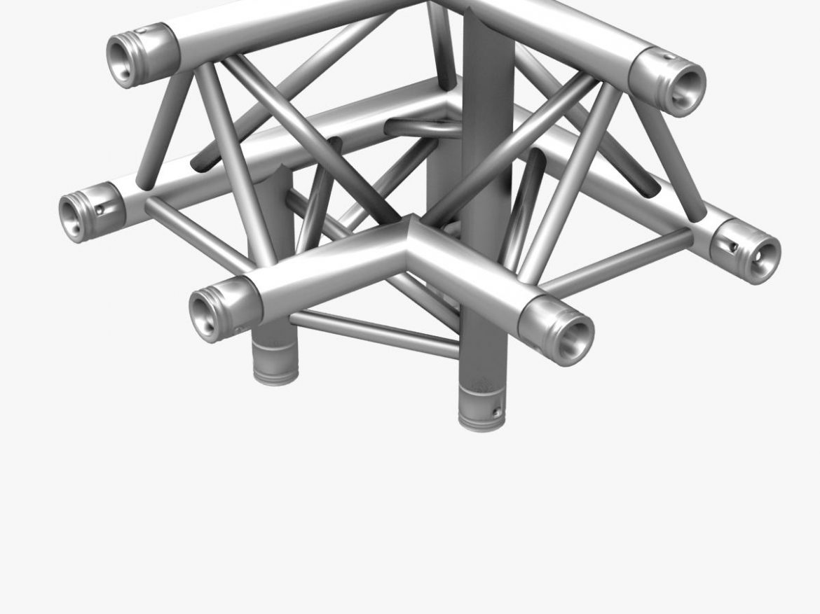 triangular trusses (collection 55 modular pieces) 3d model 3ds max dxf fbx c4d dae texture obj 216238