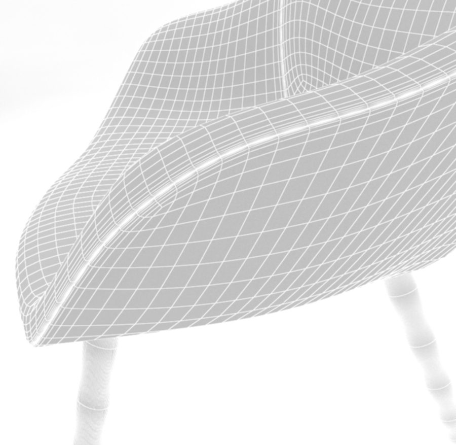 about a lounge chair aal92 3d model max fbx obj 216784