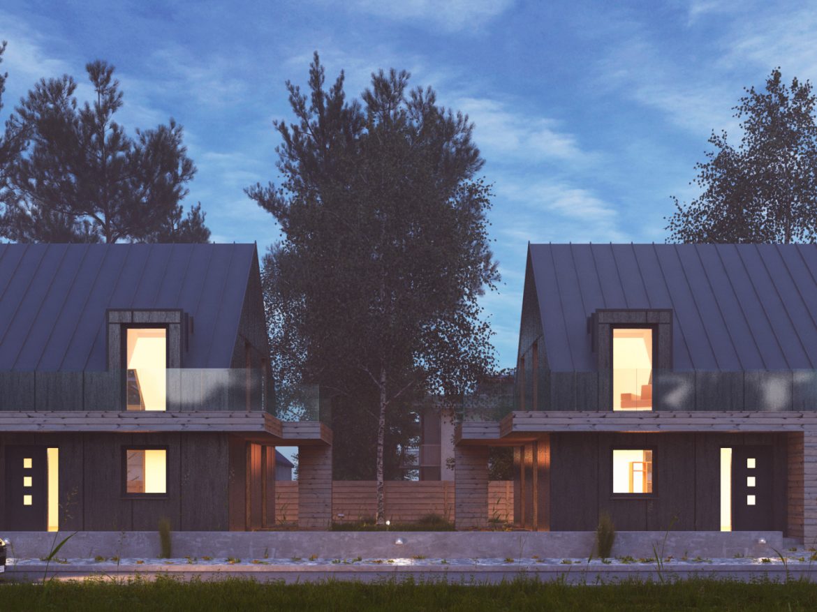 vray night scene – rendering modern house tutorial 3d model 3ds max dwg fbx c4d obj 217094