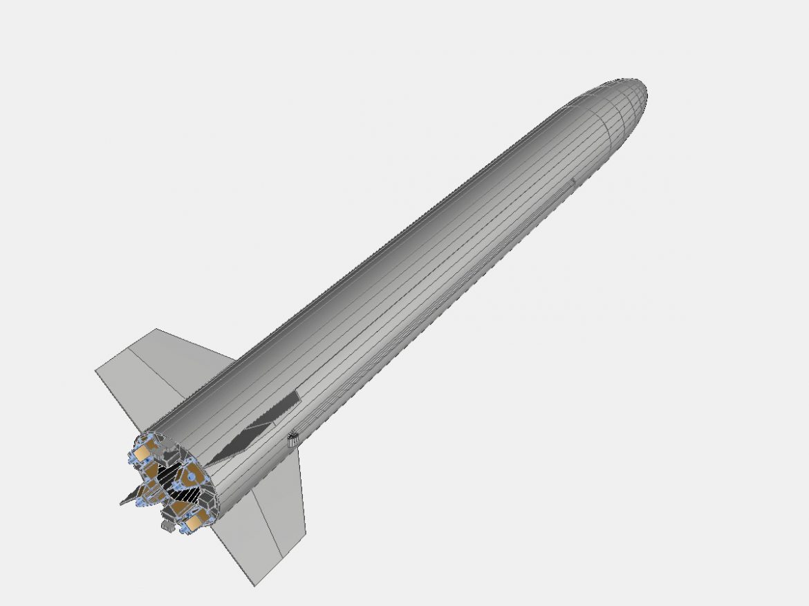 bp-12a missile 3d model 3ds dxf fbx blend cob dae x obj 217513