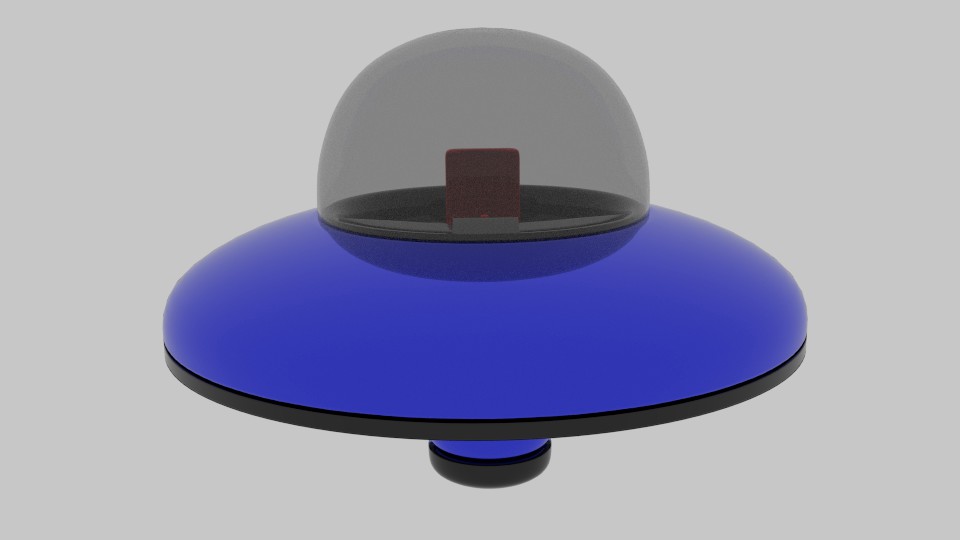 saucer ufo 3d model blend 217578