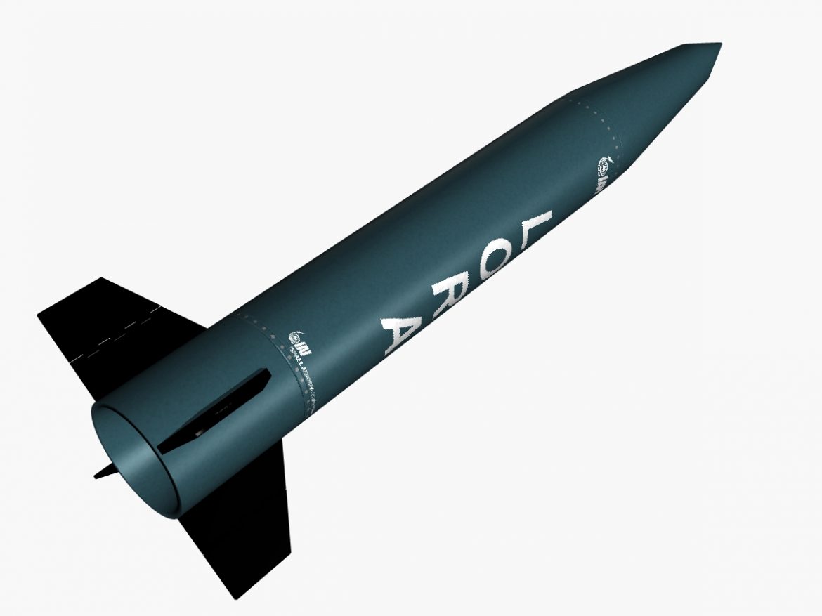 lora missile 3d model 3ds dxf fbx blend cob dae x obj 217677