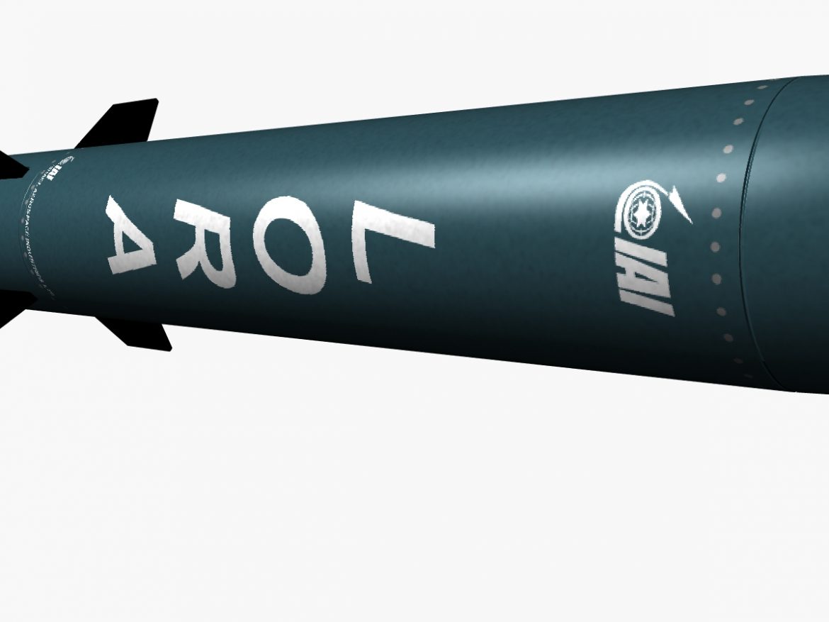 lora missile 3d model 3ds dxf fbx blend cob dae x obj 217679