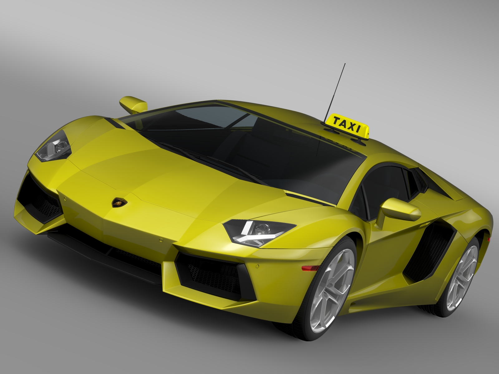 Lamborghini Aventador Taxi 2016 3D Model - Buy Lamborghini ...